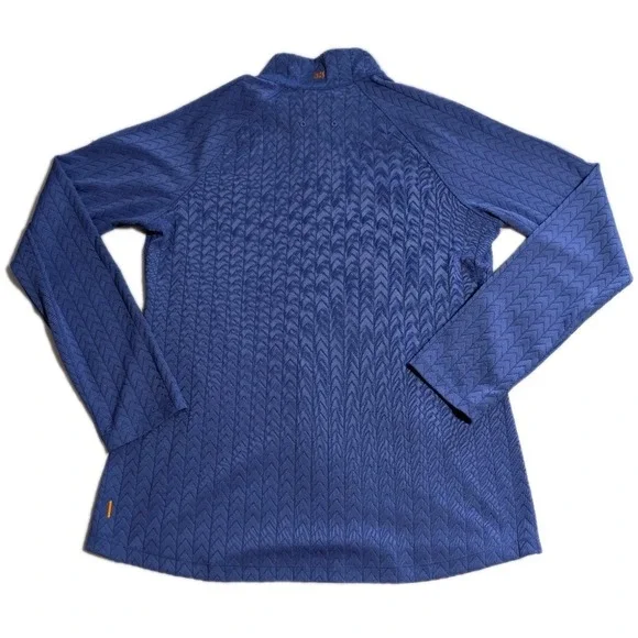 Lucy Athletic Jacket Womens L Blue Full Zip Yoga Running Lightweight Pockets - Picture 6 of 9